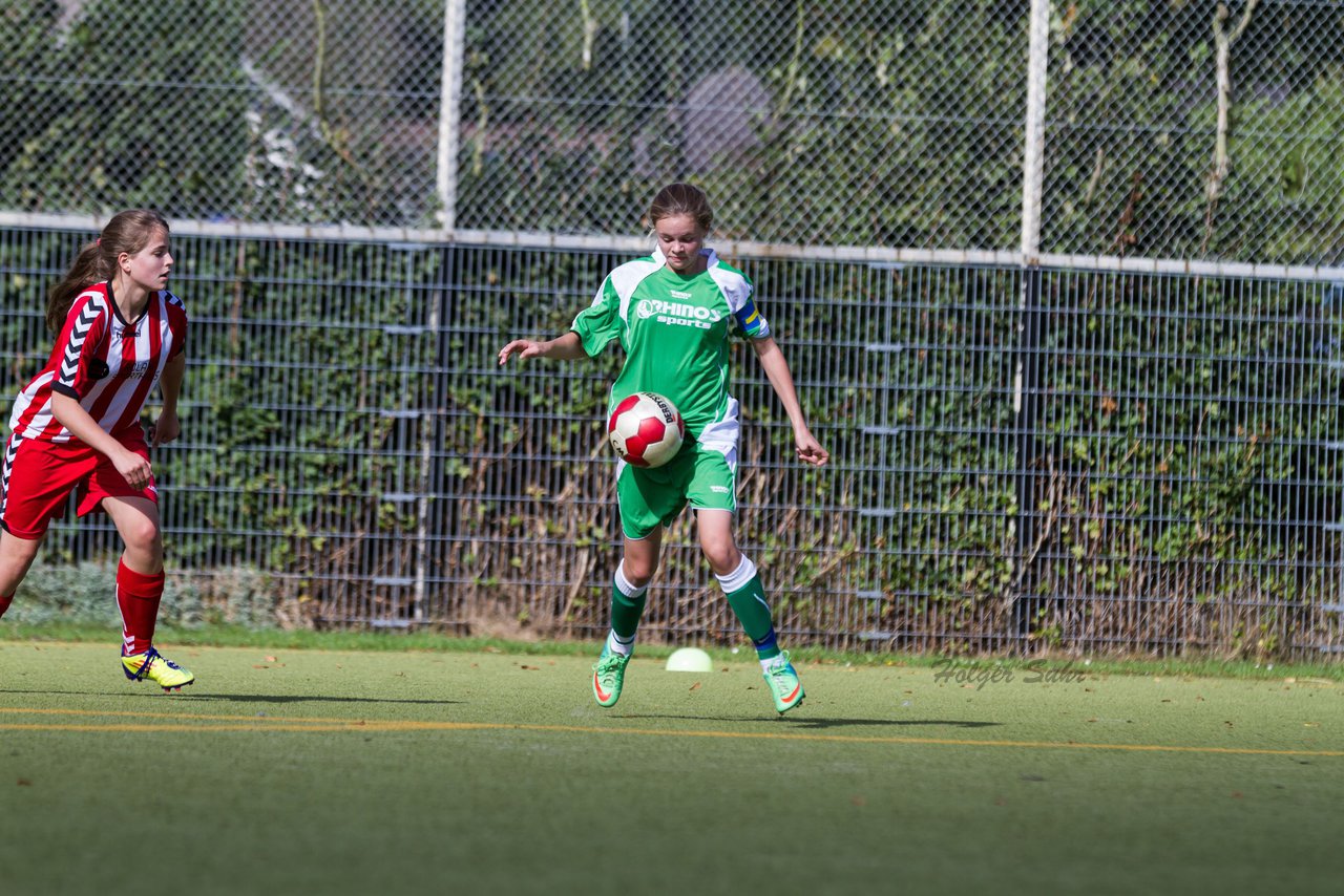 Bild 259 - C-Juniorinnen Kaltenkirchener TS - TuS Tensfeld : Ergebnis: 7:0